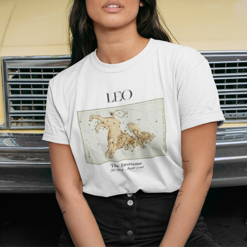 Leo Shirt, Fire Sign Shirt, Leo Birthday Shirt, Leo Zodiac Shirt